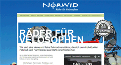 Desktop Screenshot of norwid.de